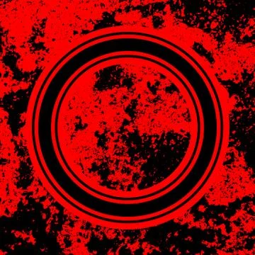Red Abstract Background with Realistic Grunge Texture Stock Illustration