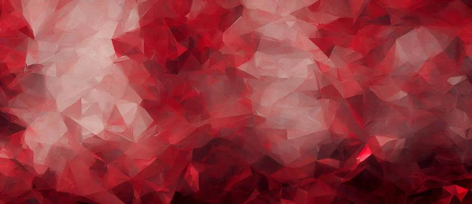 A Red Abstract Background With Small Triangles, Interesting Layer Patterns Ab Illustrazione stock