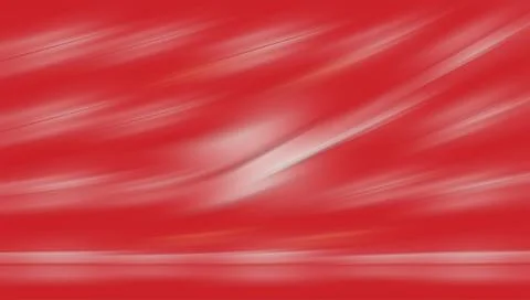 Red abstract background with smooth white curves and lines Stock Illustration