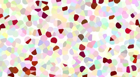 Red abstract background. Space for text. Smooth lines and small shapes. Stock Illustration