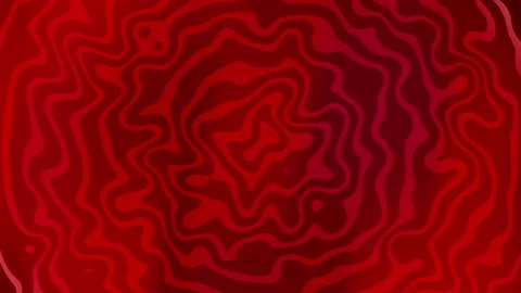 Red abstract background with swirling lines Stock Footage 309925380