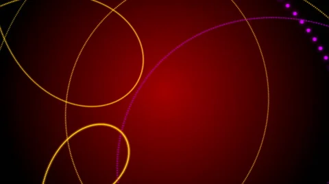 Red abstract background, wave, loop Stock Footage 53205252