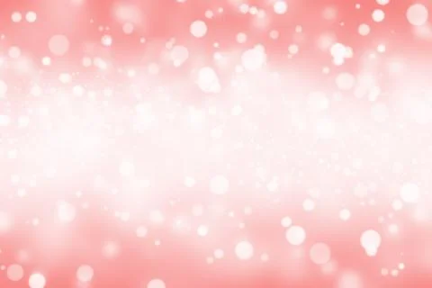 Red abstract blur bokeh background Stock Illustration