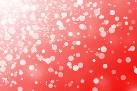 Red abstract blur bokeh background Stock Illustration