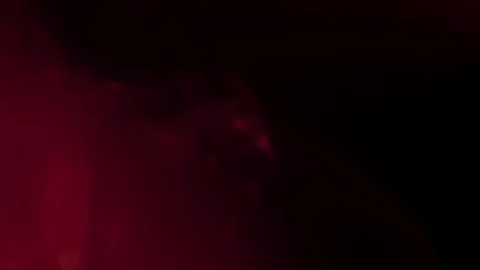 Red abstract bokeh lights, subtle on a background Video stock 125649762