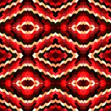 Red abstract colored seamless pattern for your design Stock-Illustration