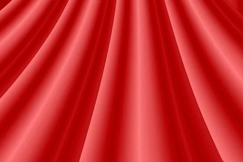 Red abstract curve background Stockillustratie