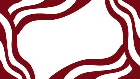 Red abstract curve background vector template Stock Illustration