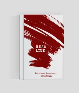 Red abstract design. Stock Illustration