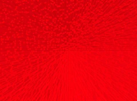 Red abstract explosion Stock Illustration