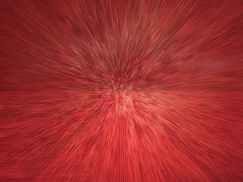 Red abstract explosion Illustrazione stock
