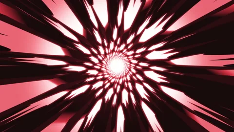Red Abstract Flare Rays Looped Tunnel Animated Background 스톡 동영상 162174154