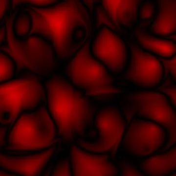 Red Abstract Futuristic Backround Stock Illustration