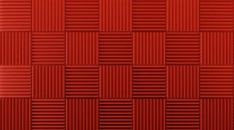 Red Abstract geometric background 3D illustration イラスト素材