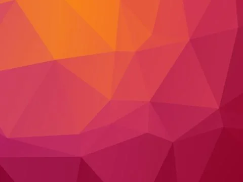 Red abstract geometric background Stock Illustration