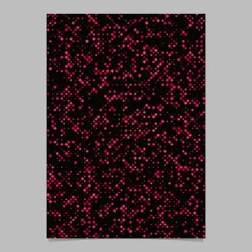 Red abstract geometric diagonal square pattern background page template Stock Illustration