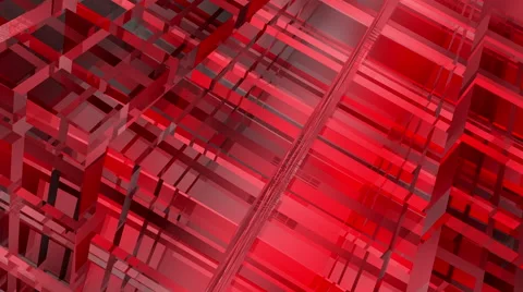 Red Abstract Glass Background Loop Stock-Footage 58812235