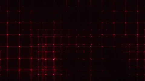 Red Abstract Grid Stock Footage 299424081