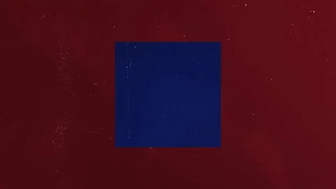 Red Abstract Light Texture (Blue Square) 库存影片 151097608
