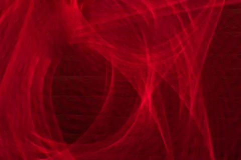 Red abstract light trail Foto stock