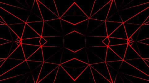 Red Abstract Lines 스톡 동영상 193395376