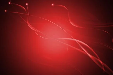 Red abstract lines wavy background Illustration