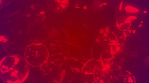 Red abstract loop motion background Stock Footage 44399434