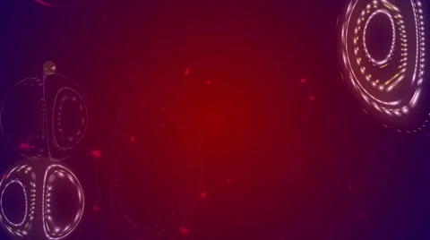 Red abstract loop motion background Stock Footage 44399437