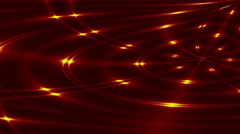 Red abstract loop motion background, yellow light Stock Footage 47380450