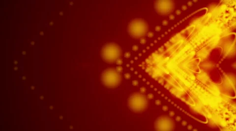 Red abstract loop motion background, yellow light Stock Footage 47382962