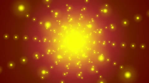Red abstract loop motion background, yellow light Stock Footage 49211758