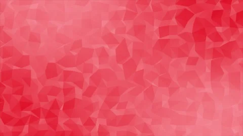 Red abstract low poly design wiggling complex geometrical background Stock Footage 302559662