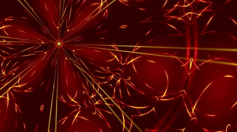 Red abstract motion background, loop Stock Footage 49569128
