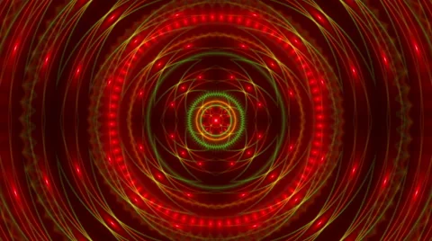 Red abstract motion background, loop Stock Footage 50987365