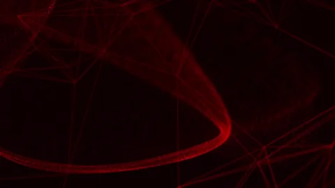 Red abstract motion background wave flow... | Stock Video | Pond5