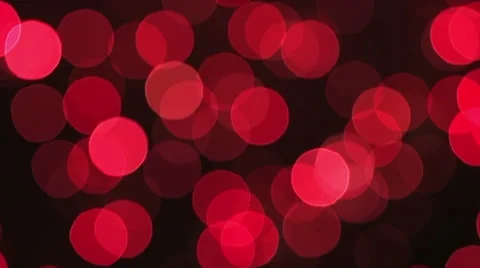 Red abstract motion backgrounds - defocused fireworks,loop Stock Footage