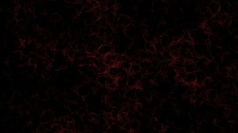 Red abstract networking. Stock Footage 92696897