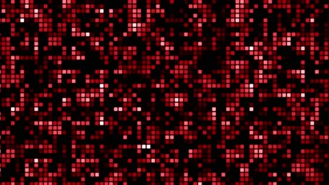 Red Abstract Particles Background Vidéo 165382356