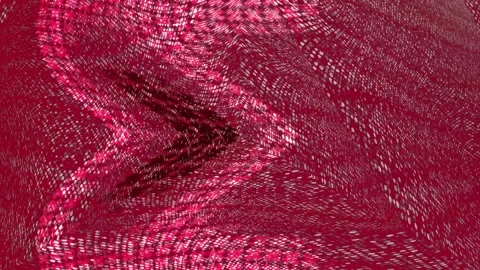 Red abstract pattern with glittering texture and geometric form 4K this video 4K Video stock 333049506