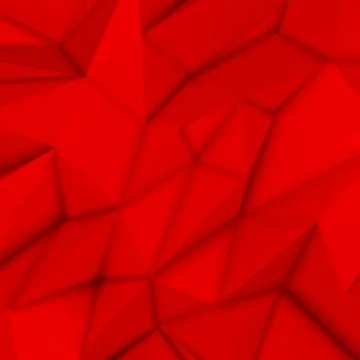 Red Abstract Polygonal Background Stock Illustration