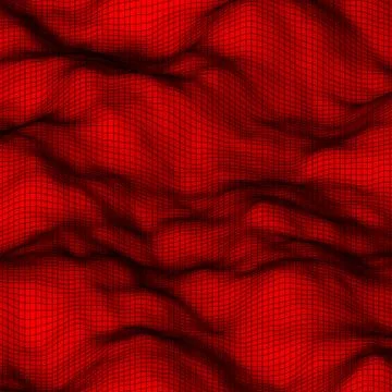 Red Abstract Polygonal Background Stock Illustration