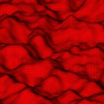 Red Abstract Polygonal Background Stock Illustration