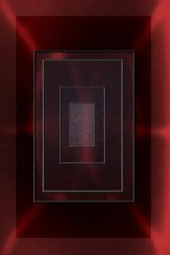 Red abstract rectangle Illustrazione stock