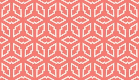 Red . abstract seamless geometries pattern. for wallpaper. design page fill.  Illustrazione stock
