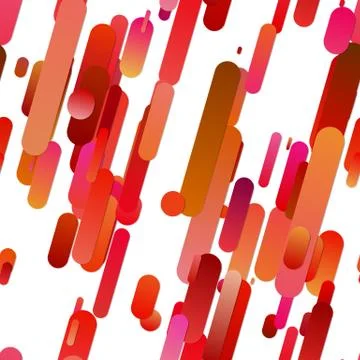 Red abstract seamless gradient stripe background pattern - trendy vector design Illustrazione stock