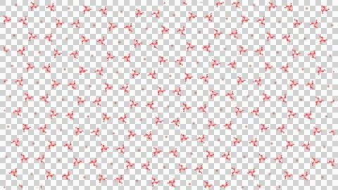 Red Abstract Shape Repeating Pattern Texture Stock Illustration
