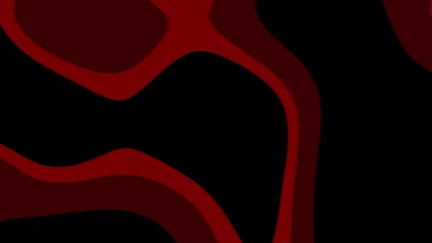 Red abstract shapes on black background suitable for modern designs. Stock Footage 295570997