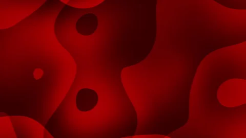 Red abstract shapes form a gradient background. Видео 297580799