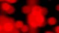Red Abstract Spark Defocused Slow Motion Background Loop HD Footage