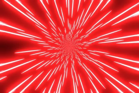 Red abstract technology big data digital background. 3d rendering. Abstract Illustrazione stock
